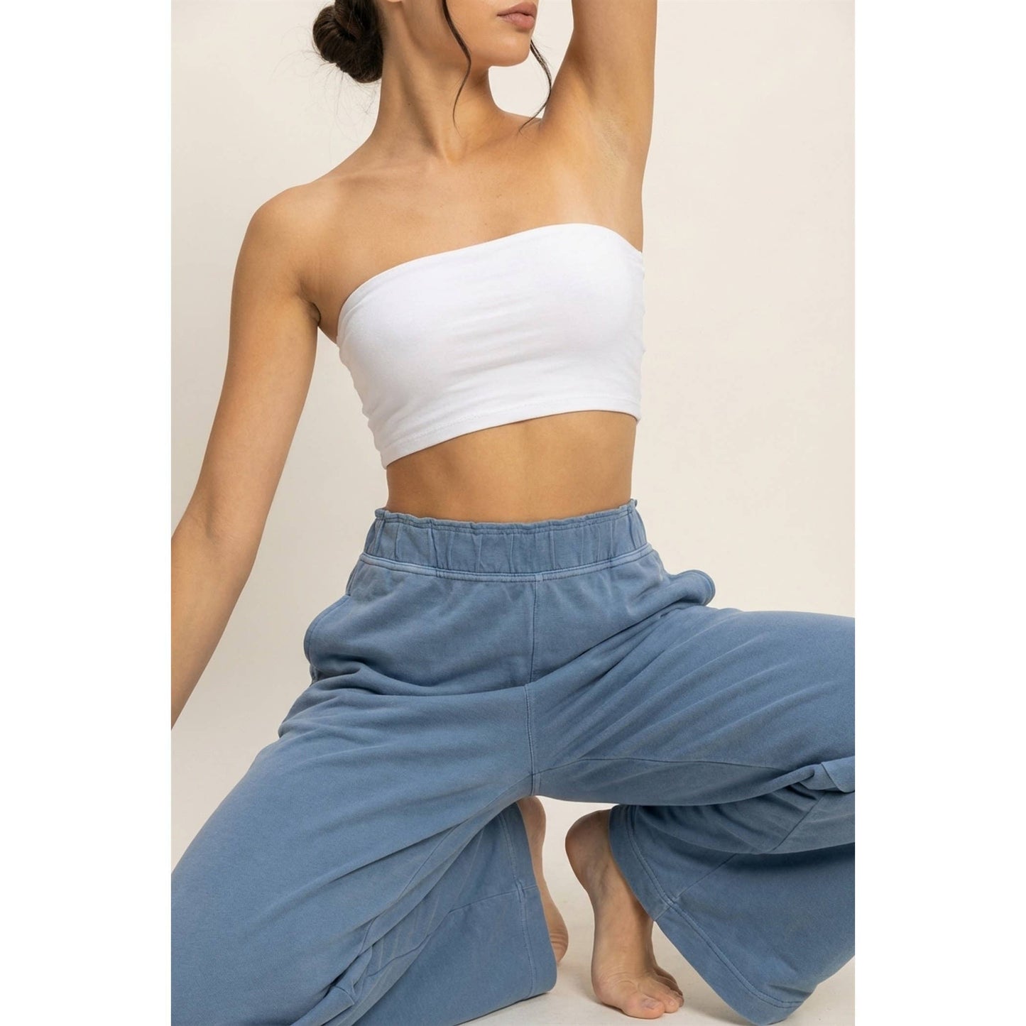 Black High Waist Flare Pants