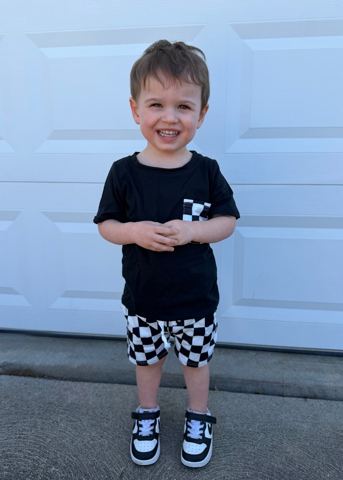 Baby/Toddler Boys Checkered 2 Piece Set