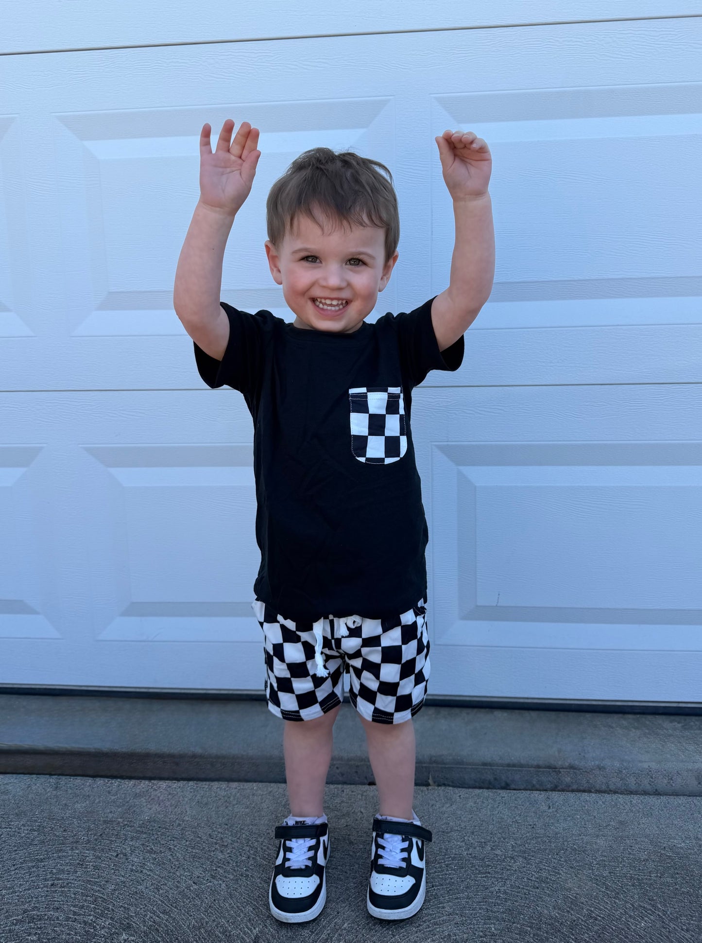 Baby/Toddler Boys Checkered 2 Piece Set