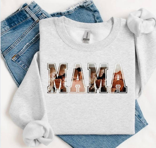 CUSTOM MAMA CREWNECK