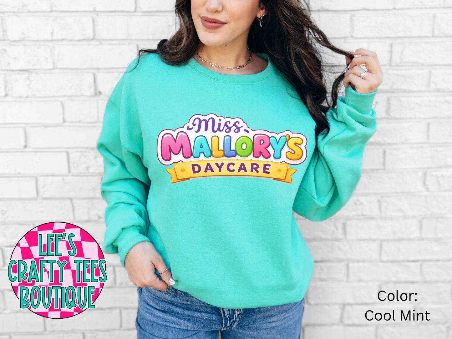 CUSTOM LOGO- CREWNECK