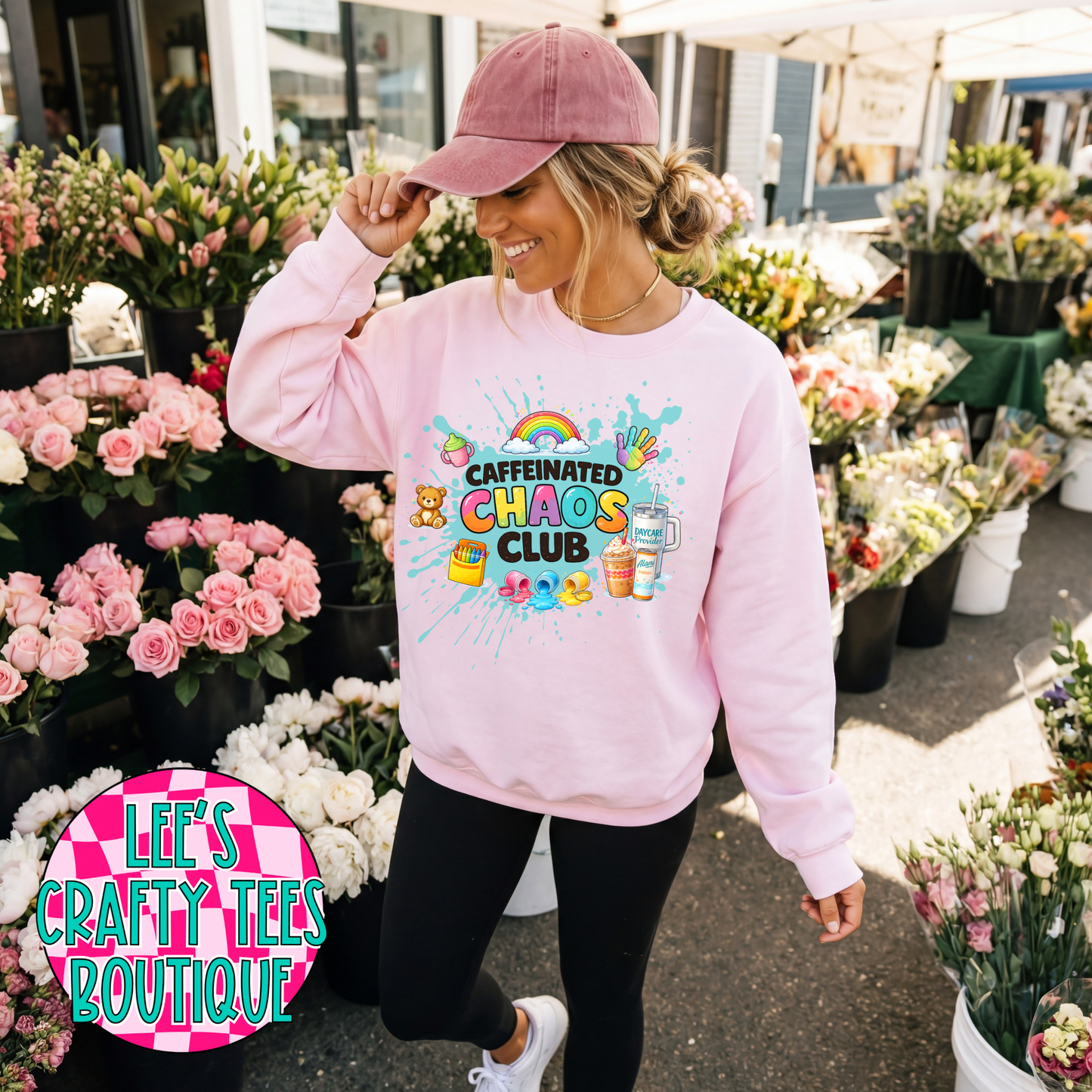 Caffeinated Chaos Crewneck